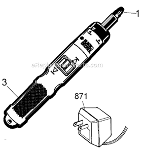 Page A Diagram and Parts List for 9072 Type 3 Black and Decker Electric Drill